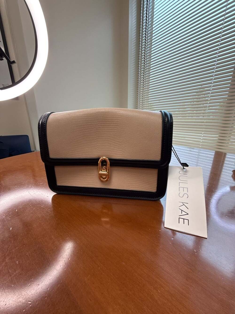 Jules Kae Vegan Leather Crossbody Bag